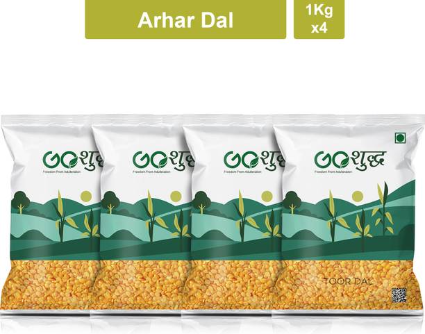 Goshudh Unpolished Yellow Toor/Arhar Dal