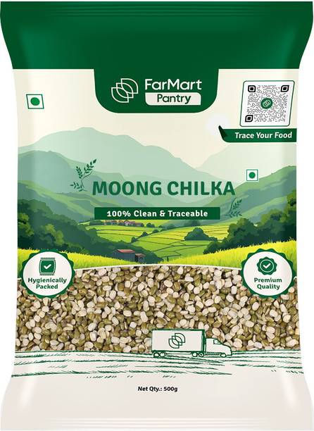 FarMart Green Moong Dal (Split/Chilka)