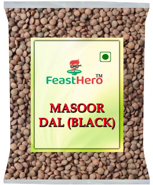 Feasthero Black Masoor Dal (Whole)