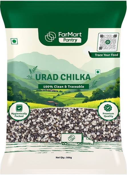 FarMart Black Urad Dal (Split/Chilka) (Urad chilka)
