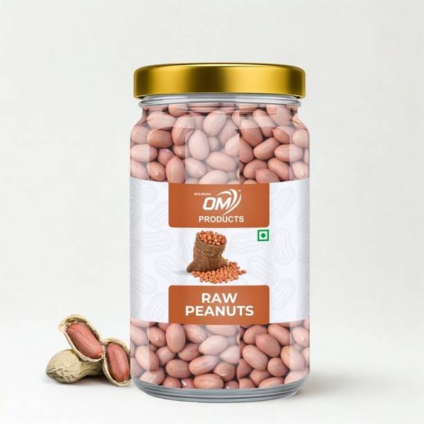 BHILWARA OM PRODUCTS Organic Brown Peanut (Whole)