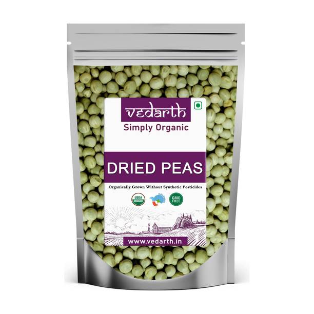 Vedarth Organic Unpolished Peas