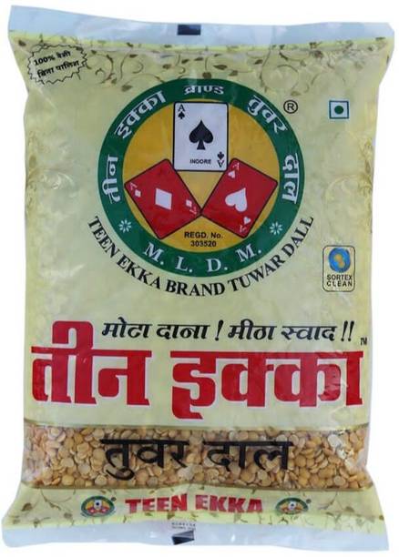 Teen Ekka Toor/Arhar Dal (Split)