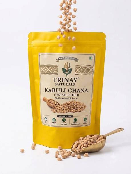 Trinay Naturals Organic Unpolished Kabuli Chana