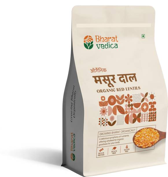 Bharat Vedica Organic Masoor Dal