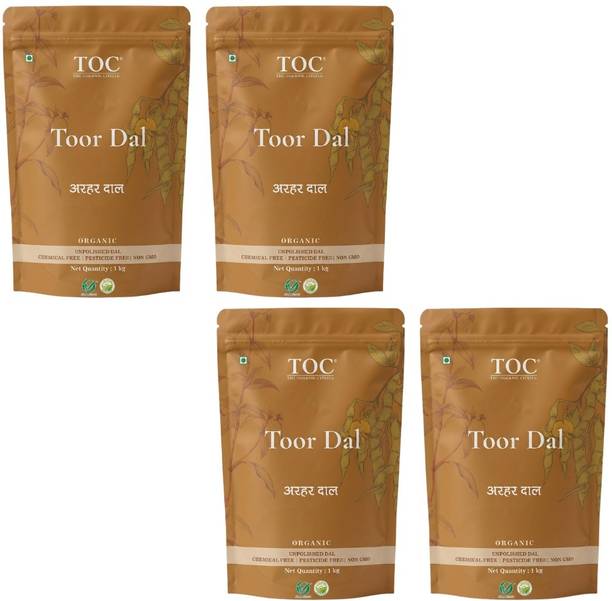 The Organic Citizen Unpolished Yellow Toor/Arhar Dal