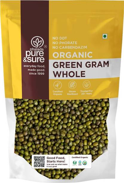 Pure & Sure Organic Moong Dal (Whole)