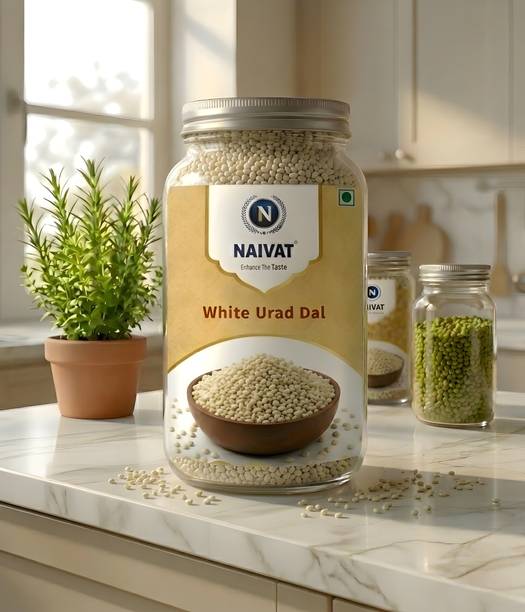NAIVAT Organic White Urad Dal (Split) (No)