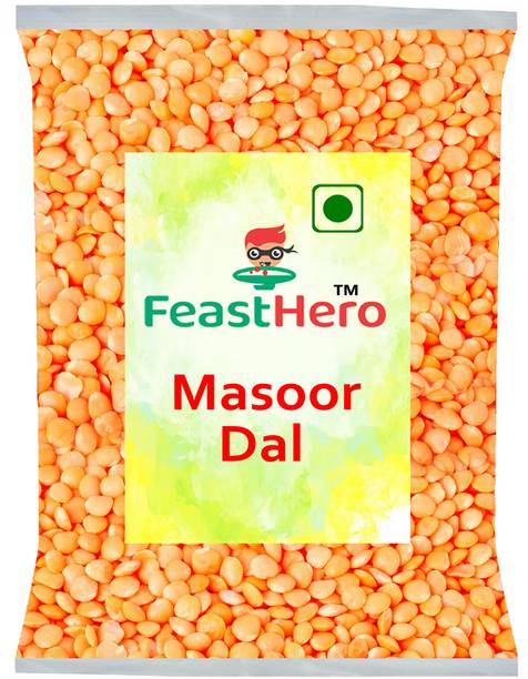 Feasthero Red Masoor Dal (Whole)