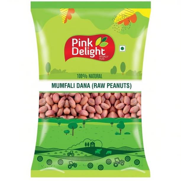 Pink Delight Unpolished Raw Peanut