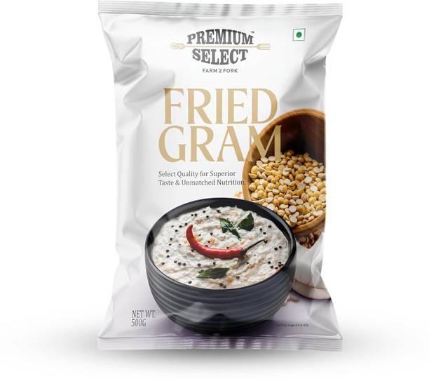 Premium Select Yellow Bengal Gram (Split) (Fried Gram, Roasted Chana Dal)