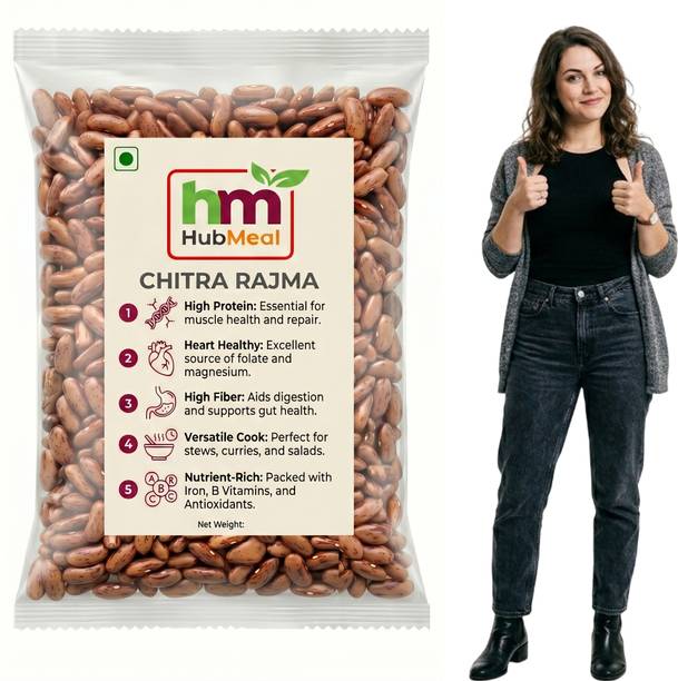 Hubmeal Unpolished Rajma Chithra