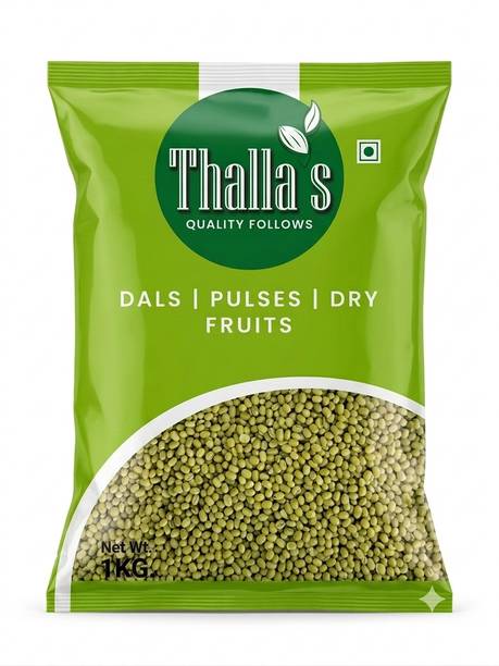 Thallas Unpolished Moong Dal (Whole)