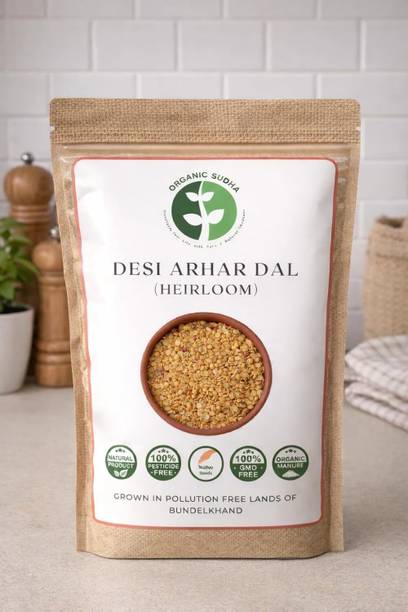 Organic Sudha Yellow Toor/Arhar Dal (Split) (NA)