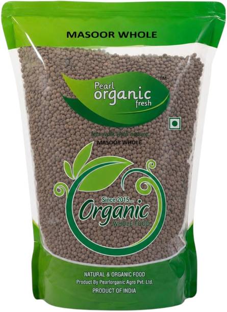 Pearl Organic Fresh Masoor Dal (Whole)