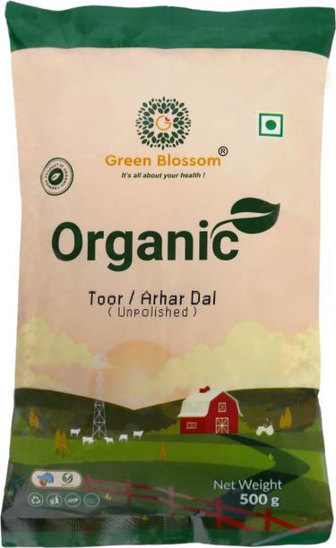 Green Blossom Organic Toor/Arhar Dal (Whole)