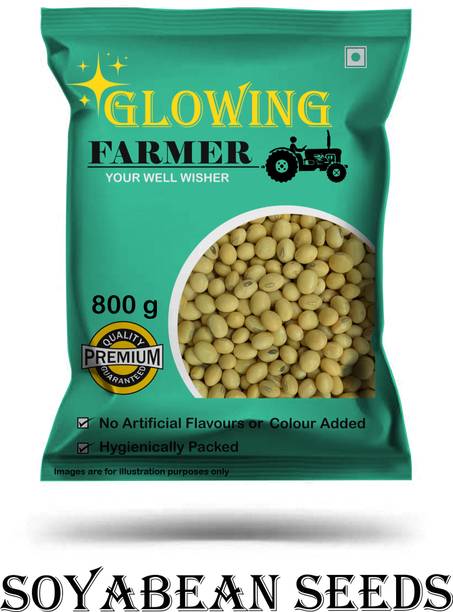 GLOWING FARMER Yellow Soya Bean (Whole)