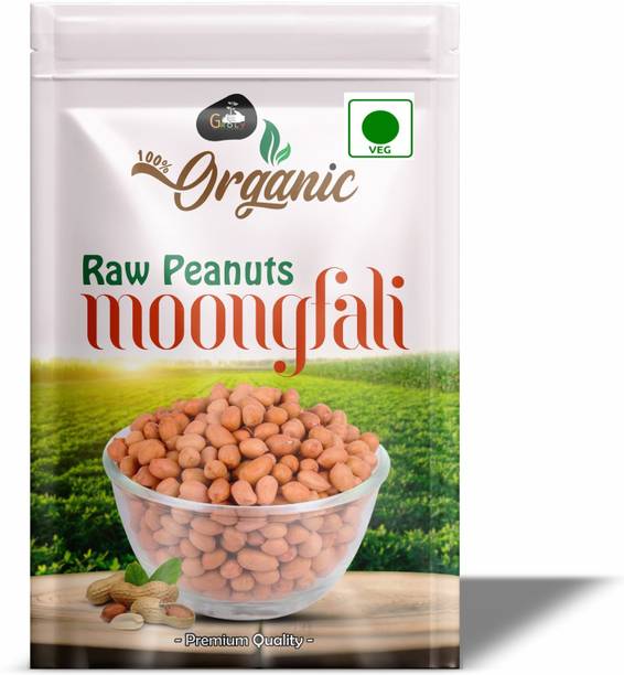 Groly Organic Peanut (Gluten-Free, Rich in Fibre & Protein Snacks)