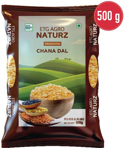 ETG AGRO NATURZ Organic Yellow Chana Dal (Split)