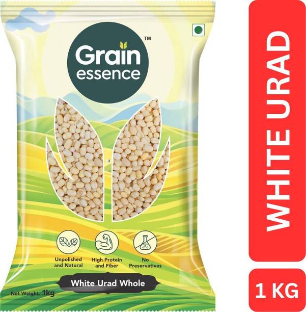 GRAIN ESSENCE Unpolished White Urad Dal (Whole)