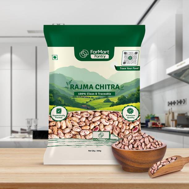 FarMart Rajma Chithra (Whole) (Rajma chitra)