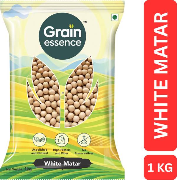 GRAIN ESSENCE Unpolished White Matar Dal (Whole)