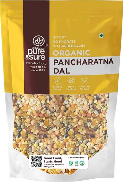Pure & Sure Organic Unpolished Mix Dal (Split)