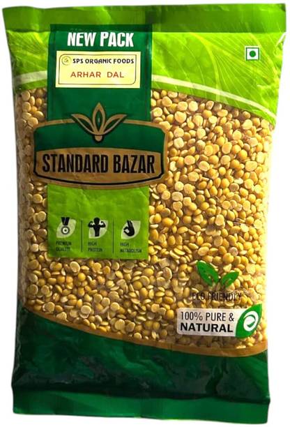 Sps Organic Foods Yellow Toor/Arhar Dal (Split) (Unpolished)