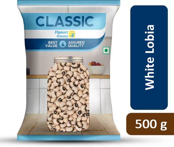 Classic White Lobia (Whole) by Flipkart Grocery