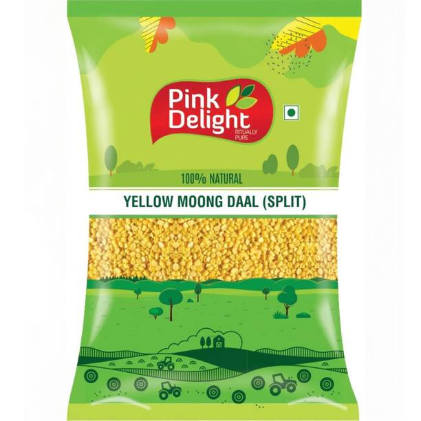 Pink Delight Unpolished Yellow Moong Dal (Split)