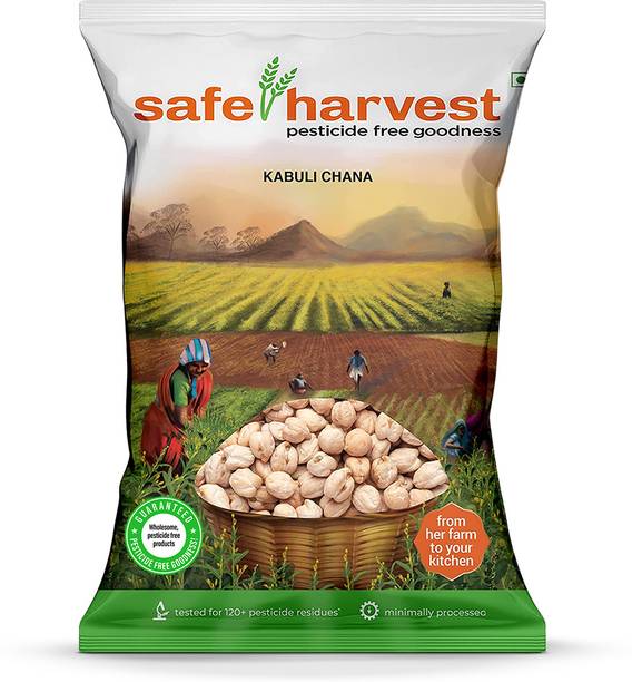 safe harvest Kabuli Chana (Whole) (Pesticide Free)