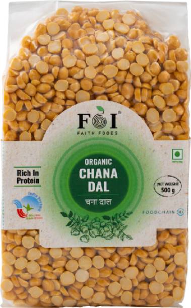 FaithFoods Organic Chana Dal (Split)