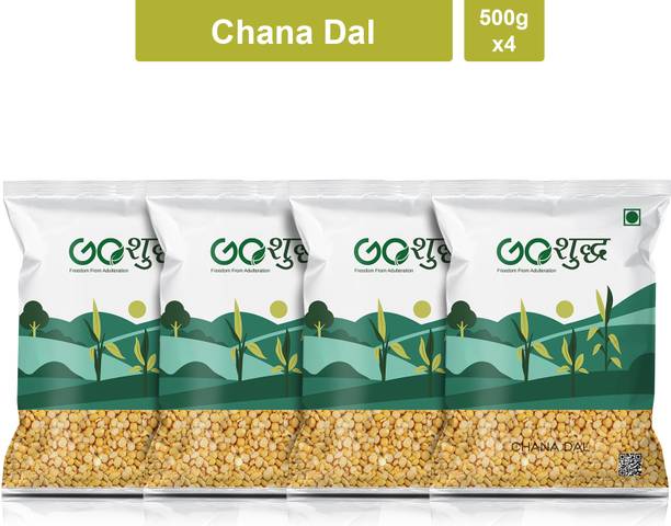 Goshudh Unpolished Chana Dal (Split)