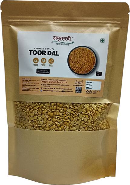 Amrutmayi Organic Toor/Arhar Dal (Split)
