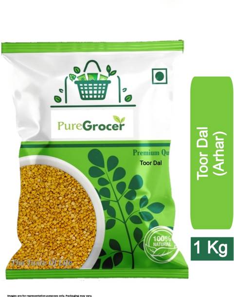 Puregrocer Yellow Toor/Arhar Dal (Split)