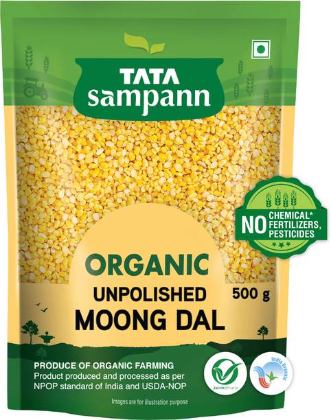 Tata Sampann Organic Yellow Moong Dal (Split)