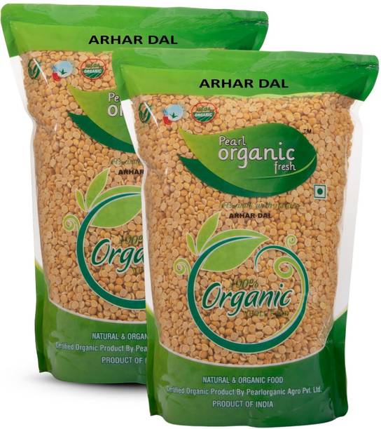 Pearl Organic Fresh Yellow Toor/Arhar Dal (Split) (NA)