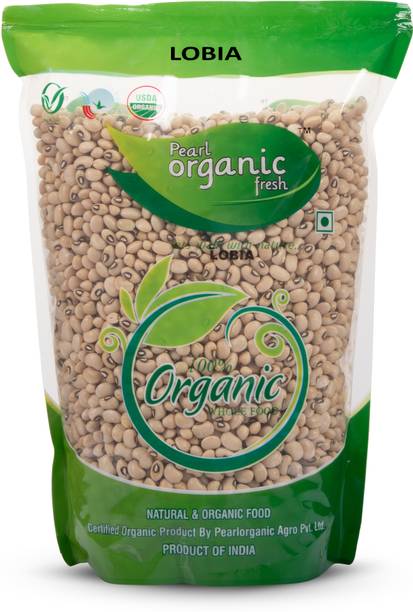 Pearl Organic Fresh Lobia (Whole) (Whole / Unpolished)