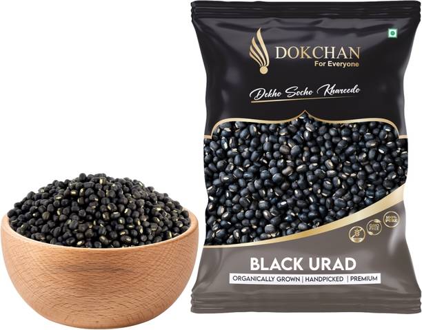 DOKCHAN Organic Black Urad Dal (Whole)