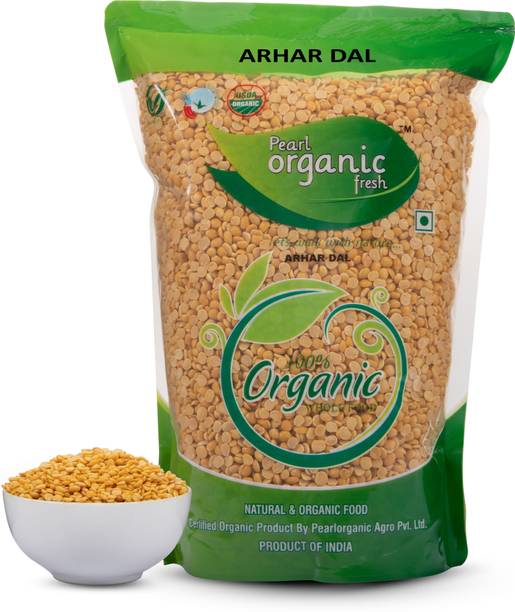 Pearl Organic Fresh Yellow Toor/Arhar Dal (Whole) (Arhar Dal)