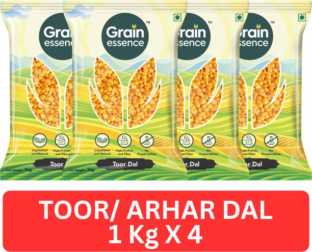 GRAIN ESSENCE Unpolished Yellow Toor/Arhar Dal