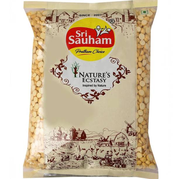 Sri Sauham Unpolished Yellow Chana Dal (Split)