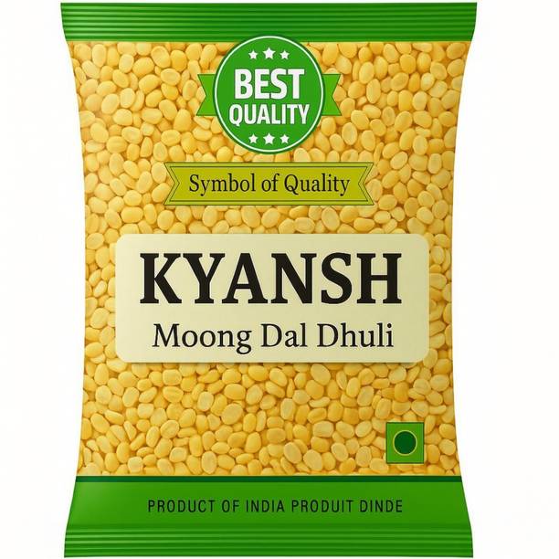 Kyansh Unpolished Yellow Moong Dal (Split)