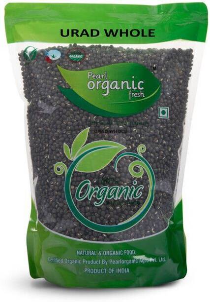 Pearl Organic Fresh Black Urad Dal (Whole) (Urad Whole Dal)