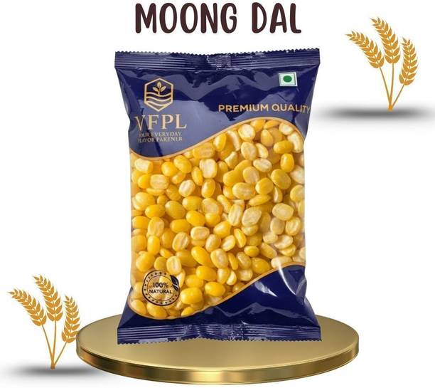VFPL Green Moong Dal (Split) (Premium Best Quality Nutritious & Protein Rich Pulses)