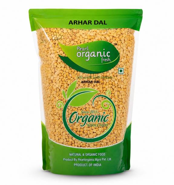 Pearl Organic Fresh Unpolished Yellow Toor/Arhar Dal