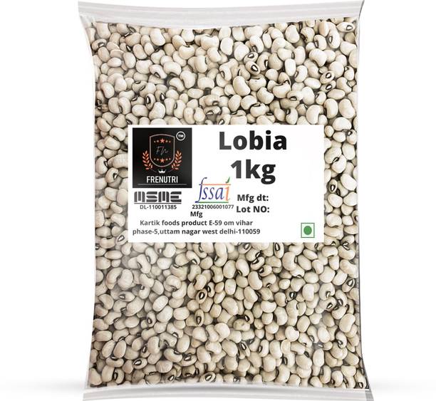 FRENUTRI Organic Lobia (Whole)