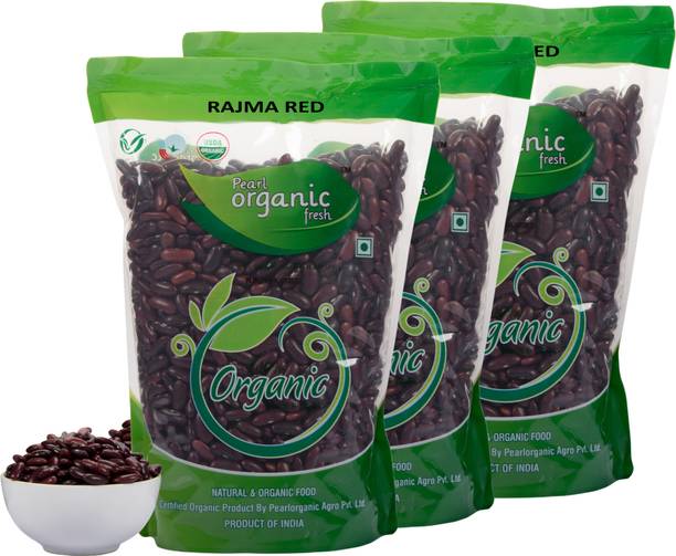 Pearl Organic Fresh Rajma (Whole)