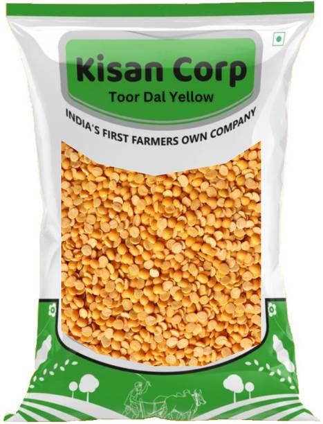 Kisancorp - Farmers Famliy Company Organic Yellow Toor/Arhar Dal (Split) (Kisancorp Unpolished Toor dal)