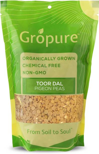 Gropure Organic Toor/Arhar Dal (Split)